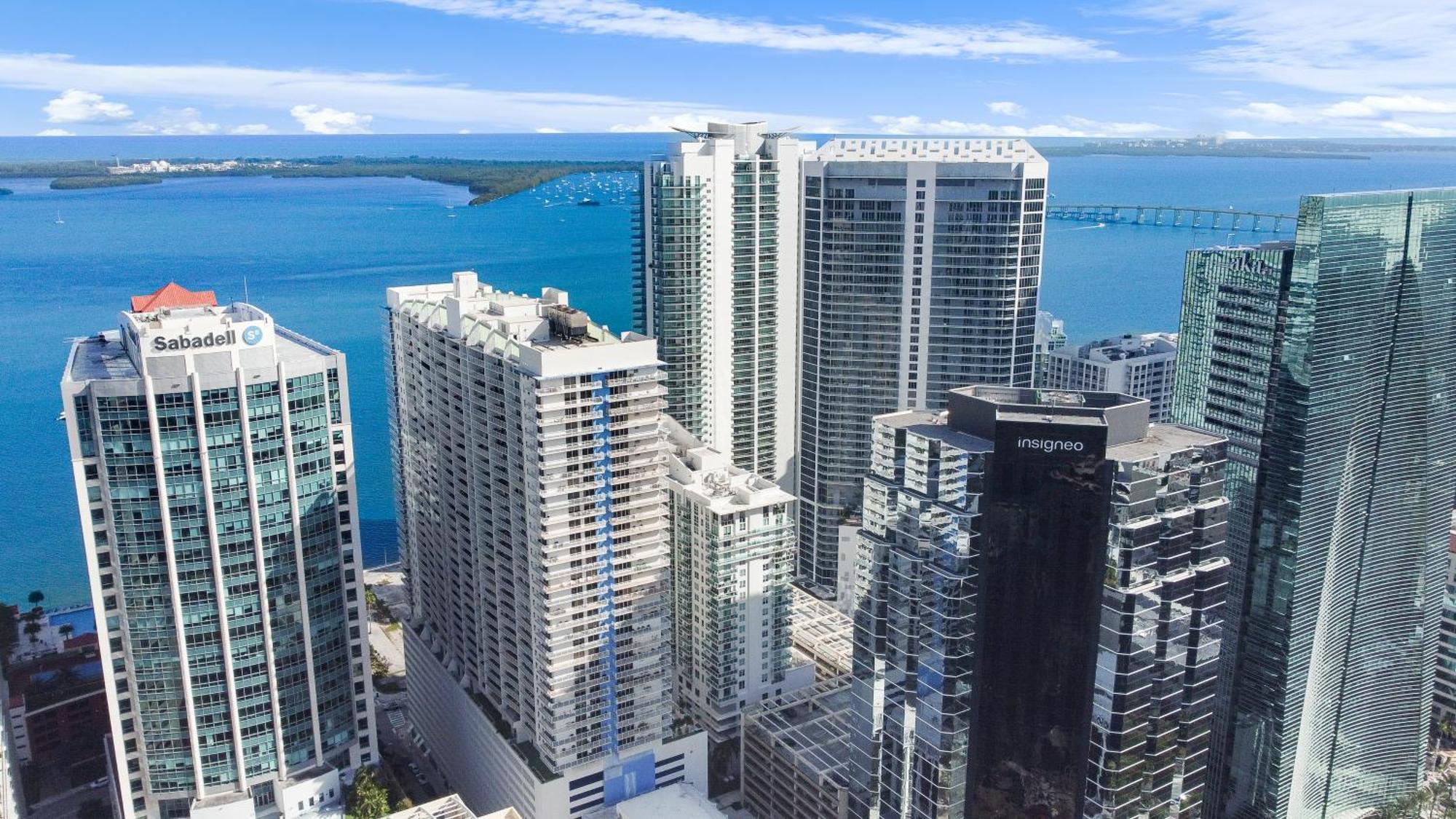 Upscale Brickell 3 Bedroom With Water Views And Free Parking Miami Exterior foto